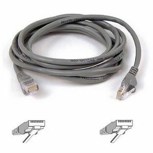 RJ45 CAT-5e Patch Cable, Snagless Molded Grey 05