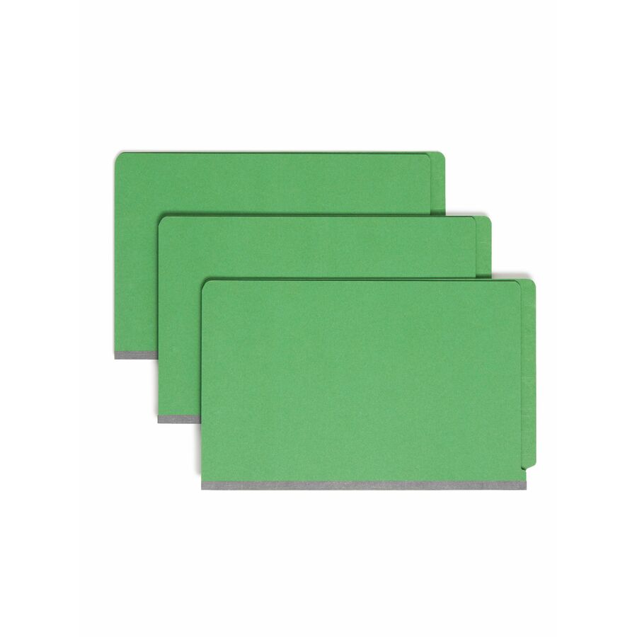 End Tab Pressboard Classification File Folder with SafeSHIELD Fasteners