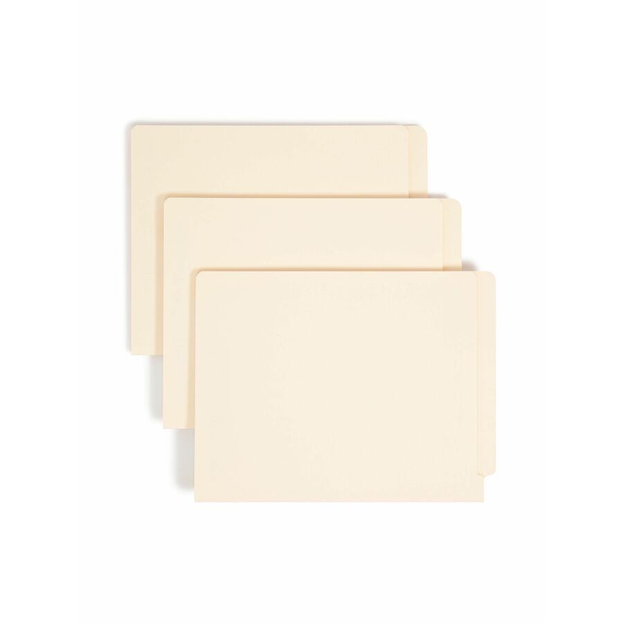 Shelf-Master Reinforced Tab End Tab Fastener Folders