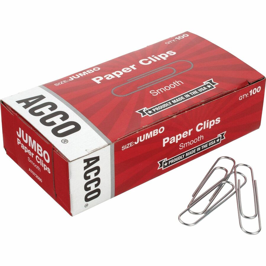 Economy Jumbo Smooth Paper Clips