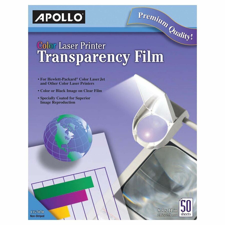 Color Laser Printer Transparency Film