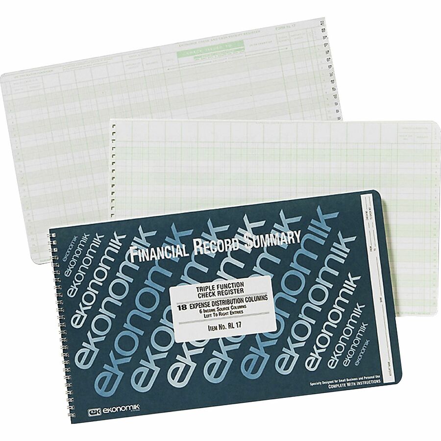 Standard Size Triple Function Check Registry
