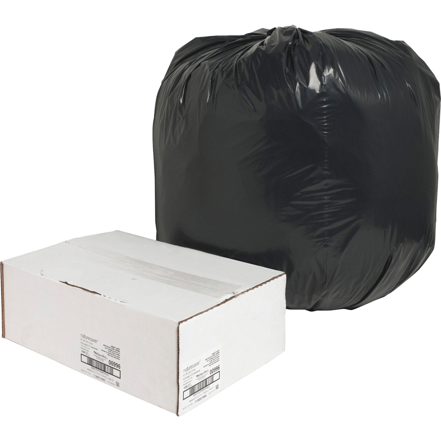Black Low-density Recycled Can Liners