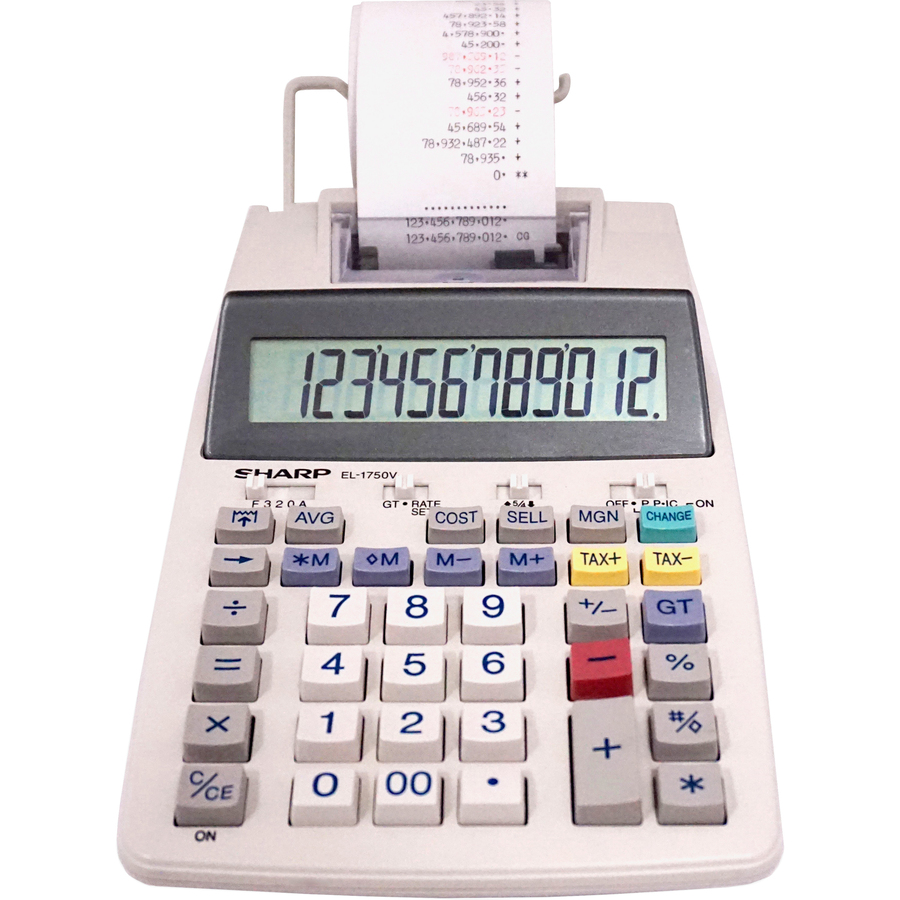 EL-1750V Printing Calculator