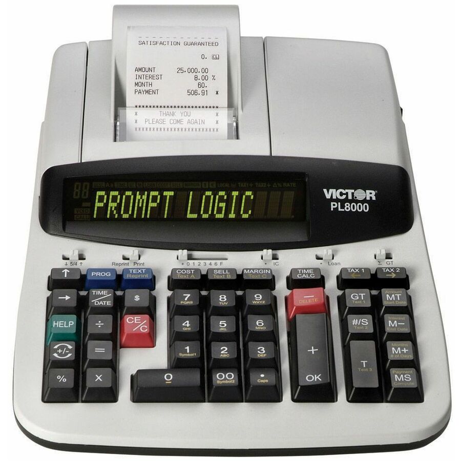 PL8000 Thermal Printing Calculator