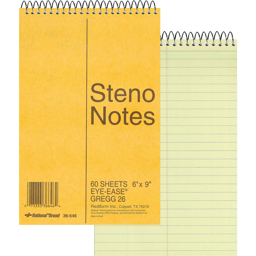 Wirebound Steno Notebook