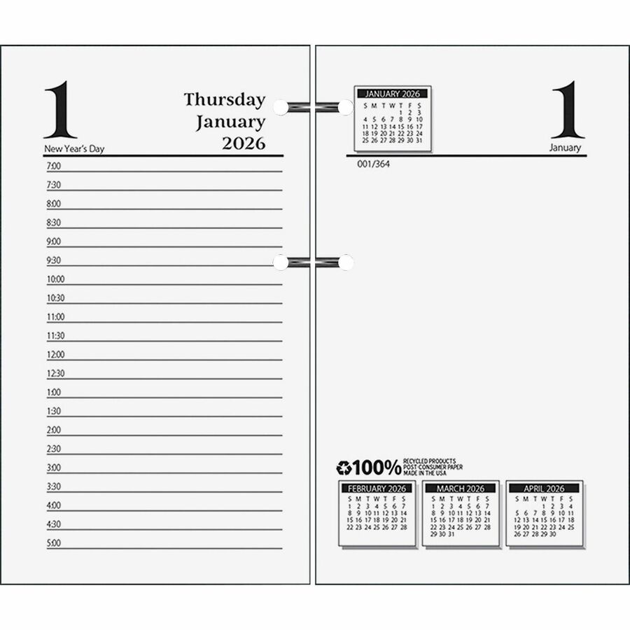 No.17-Base Economy Calendar Refills