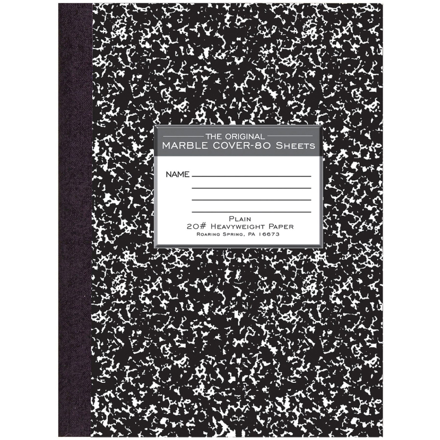 Signature Collection Unruled Oversized Hard Cover Composition Book