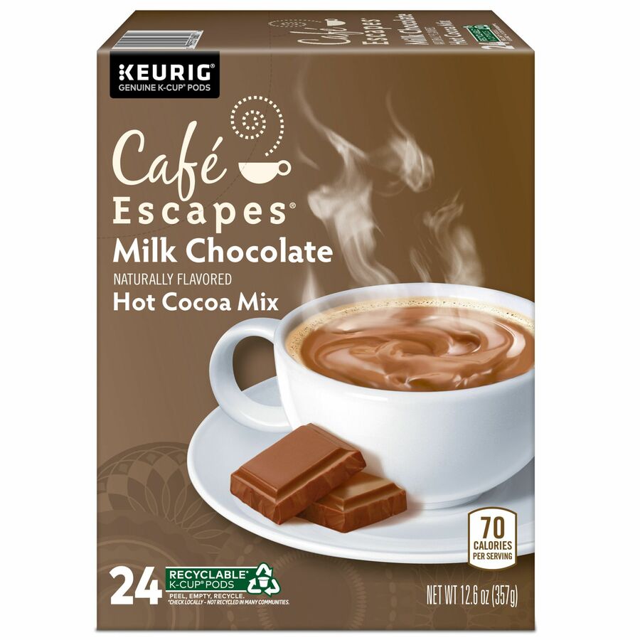 Milk Chocolate Hot Cocoa Keurig Single-Serve K-Cup Pods, 24 Count