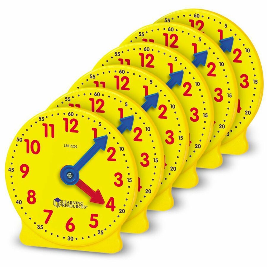 Pre K-4 Learning Clocks Set