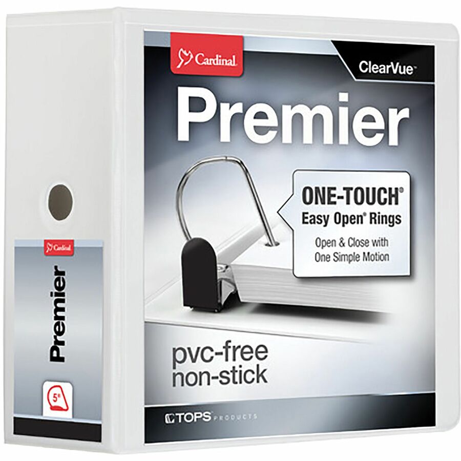 Premier ONE-TOUCH&reg; Easy Open&reg; Locking Slant-D&reg; Rings Binder