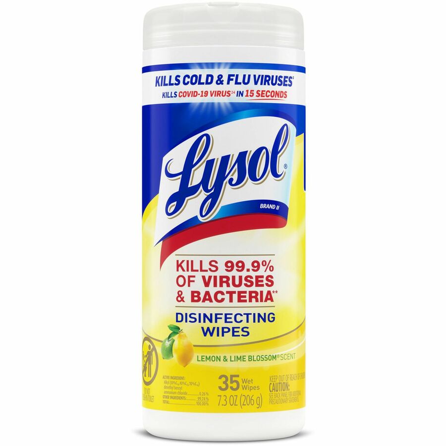 Lemon/Lime Disinfect Wipes