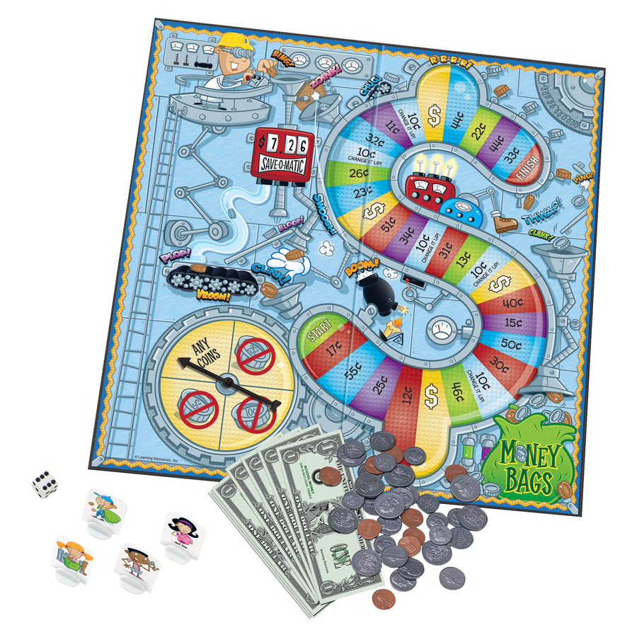 Money Bags Coin Value Game