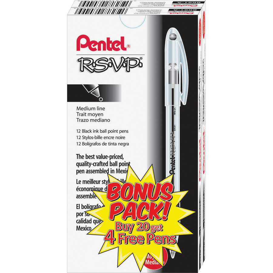 R.S.V.P. Ballpoint Stick Pens