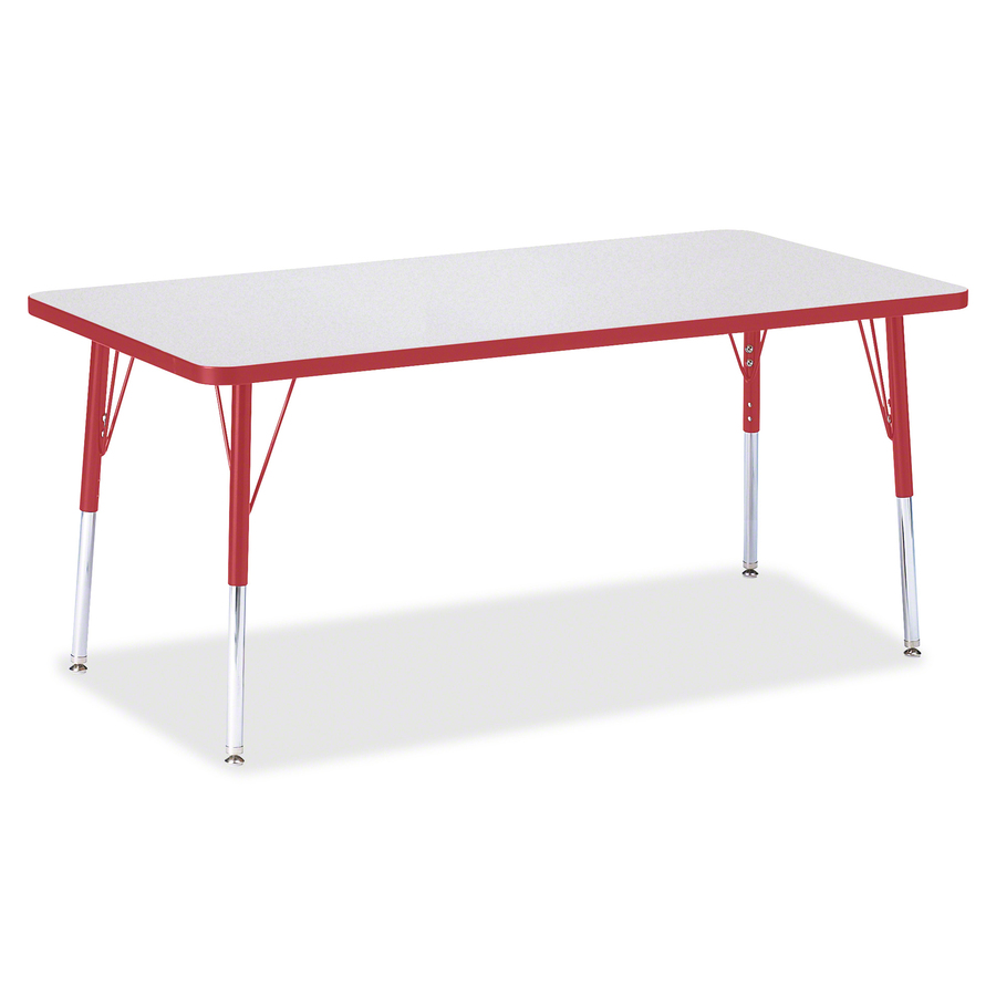 Berries Adult Height Color Edge Rectangle Table