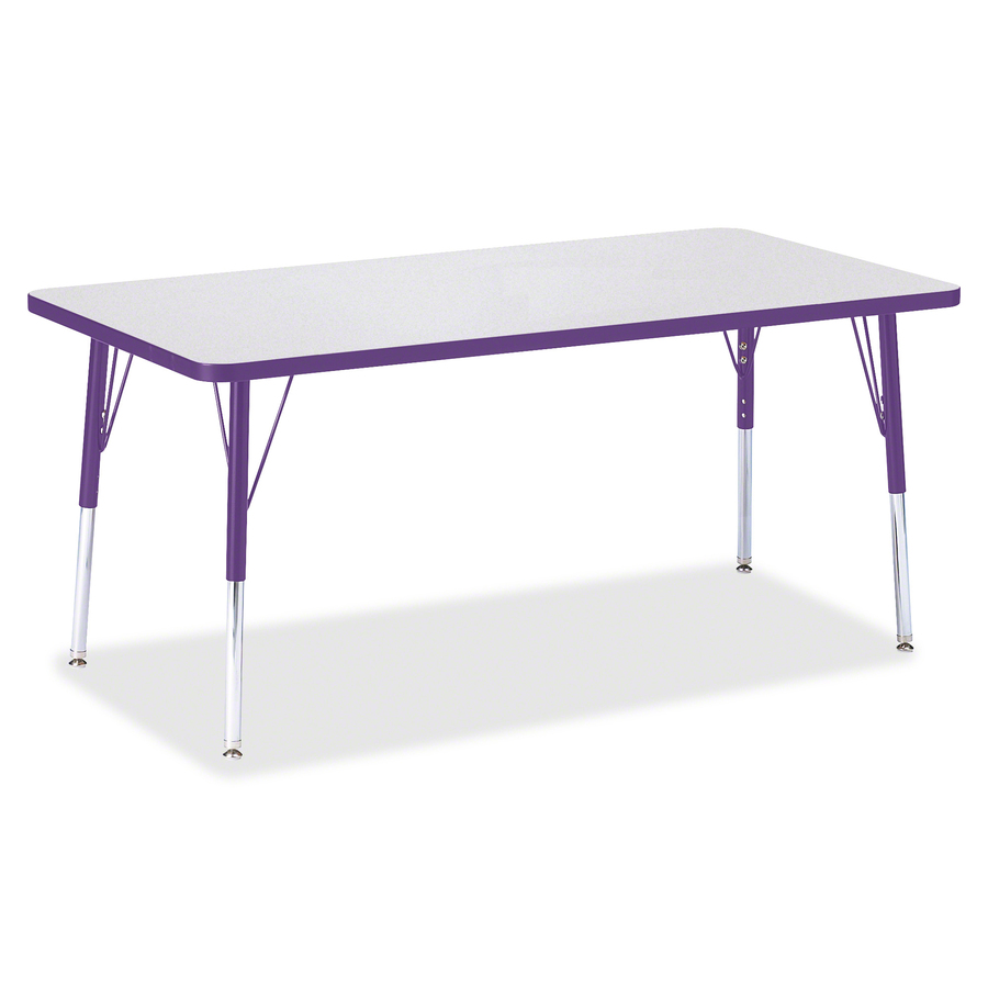Berries Adult Height Color Edge Rectangle Table