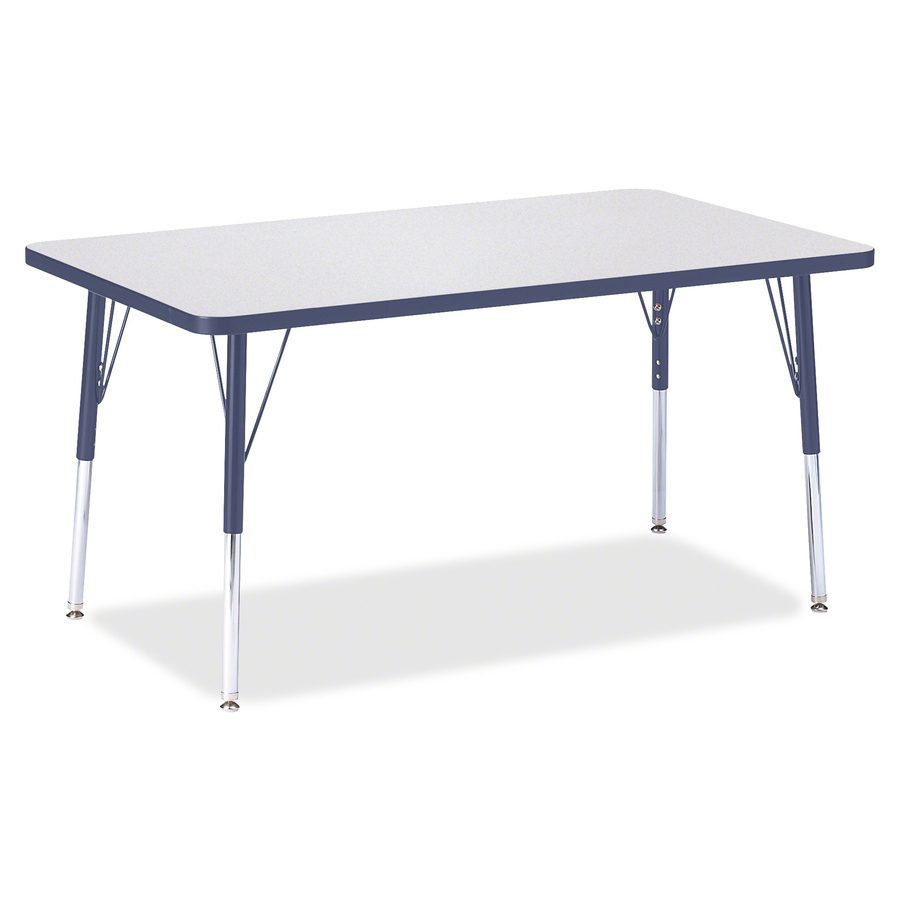 Berries Adult Height Color Edge Rectangle Table