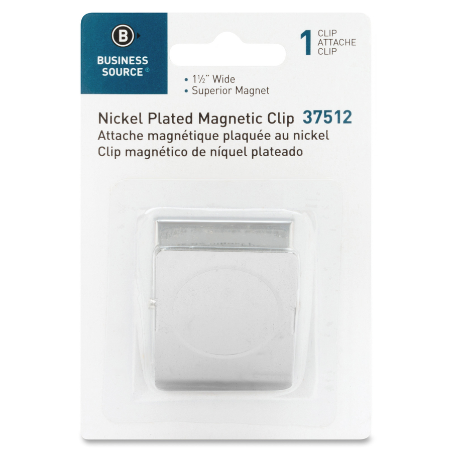Nickel Plated Magnetic Clips