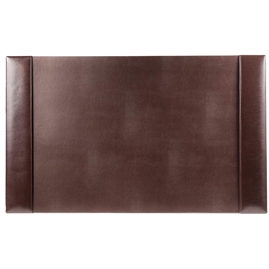 Bonded Leather Side-Rail Desk Pad