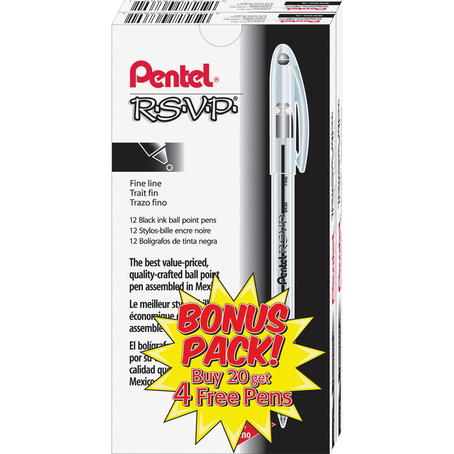 R.S.V.P. Ballpoint Stick Pens