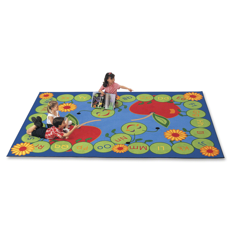 Premium ABC Rectangle Caterpillar Rug