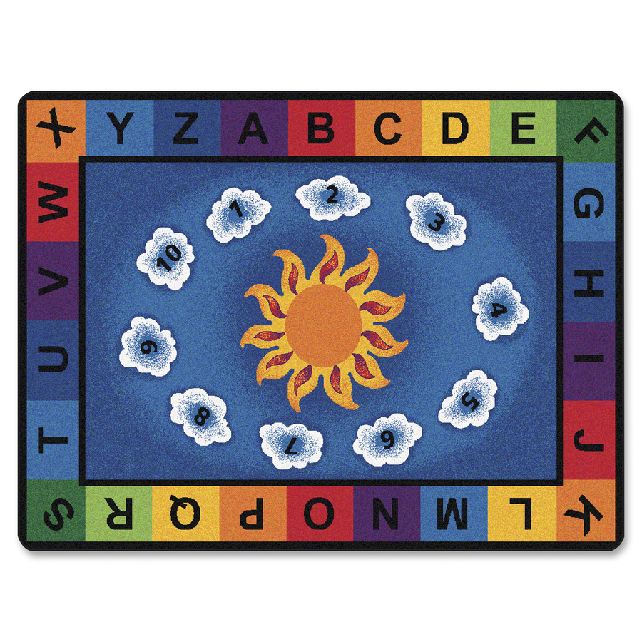 Premium Sunny Day Learn/Play Rectangle Rug