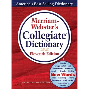 11th Edition Collegiate Dictionary