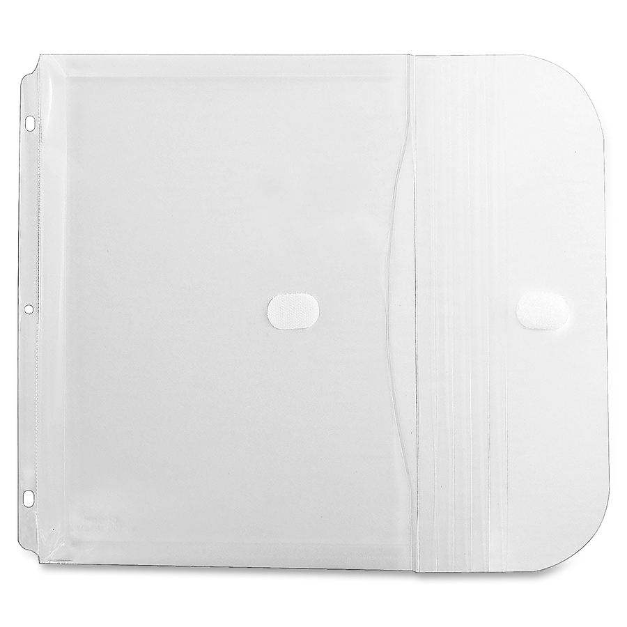 Binder Pocket, Side Loading, Clear, 5/PK