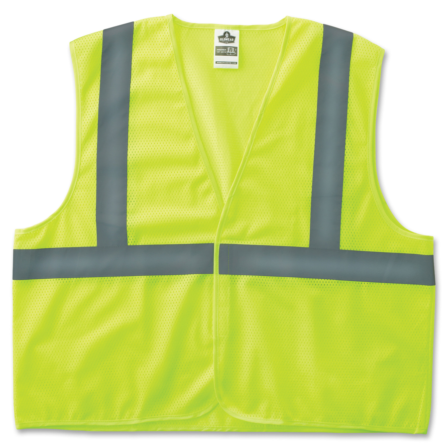 Class 2 Lime Super Econo Vest