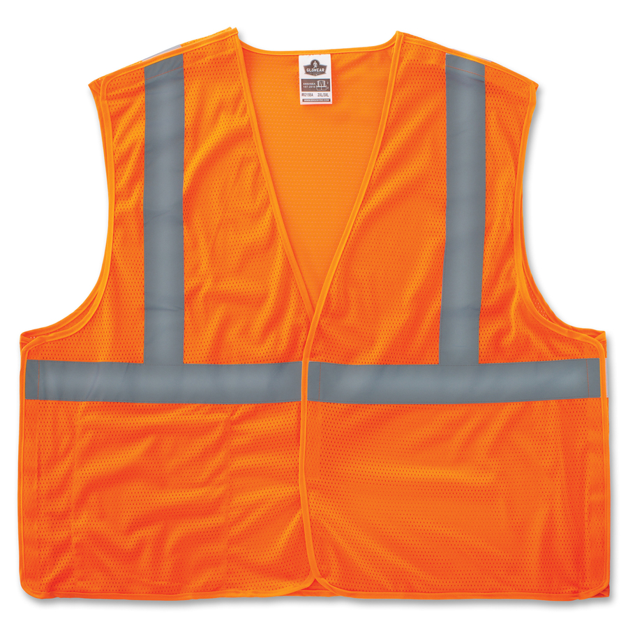 Orange Econo Breakaway Vest