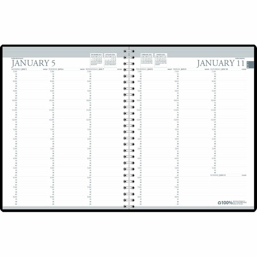 House of Doolittle Professional 2-year Weekly Planner