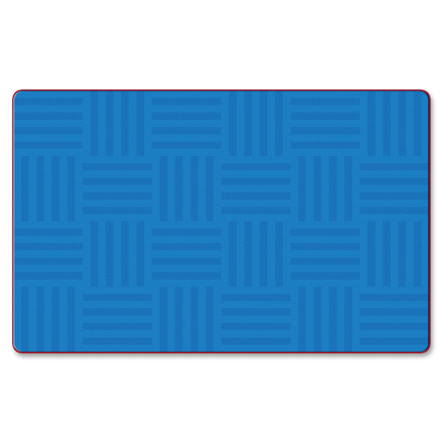 Solid Color Hashtag Rug