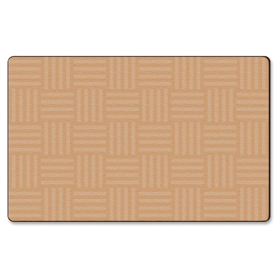 Solid Color Hashtag Rug