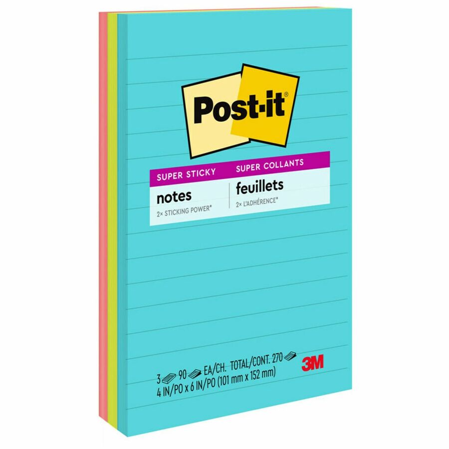 Super Sticky Notes - Supernova Neons Color Collection