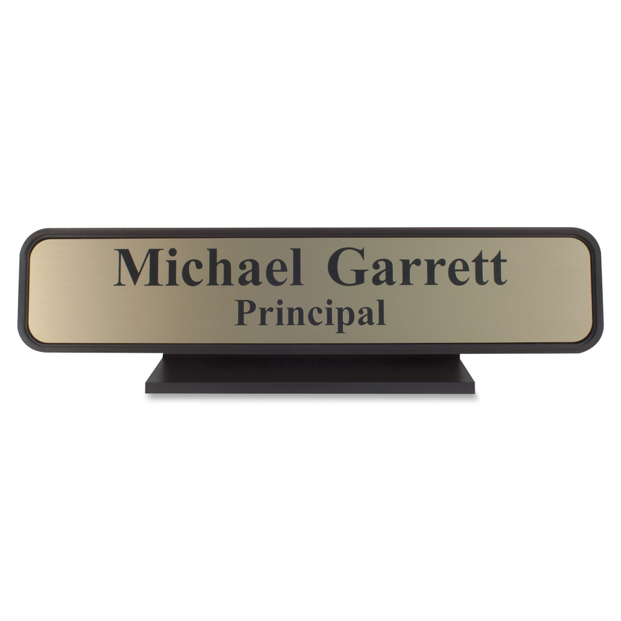Designer Framed Desk Sign