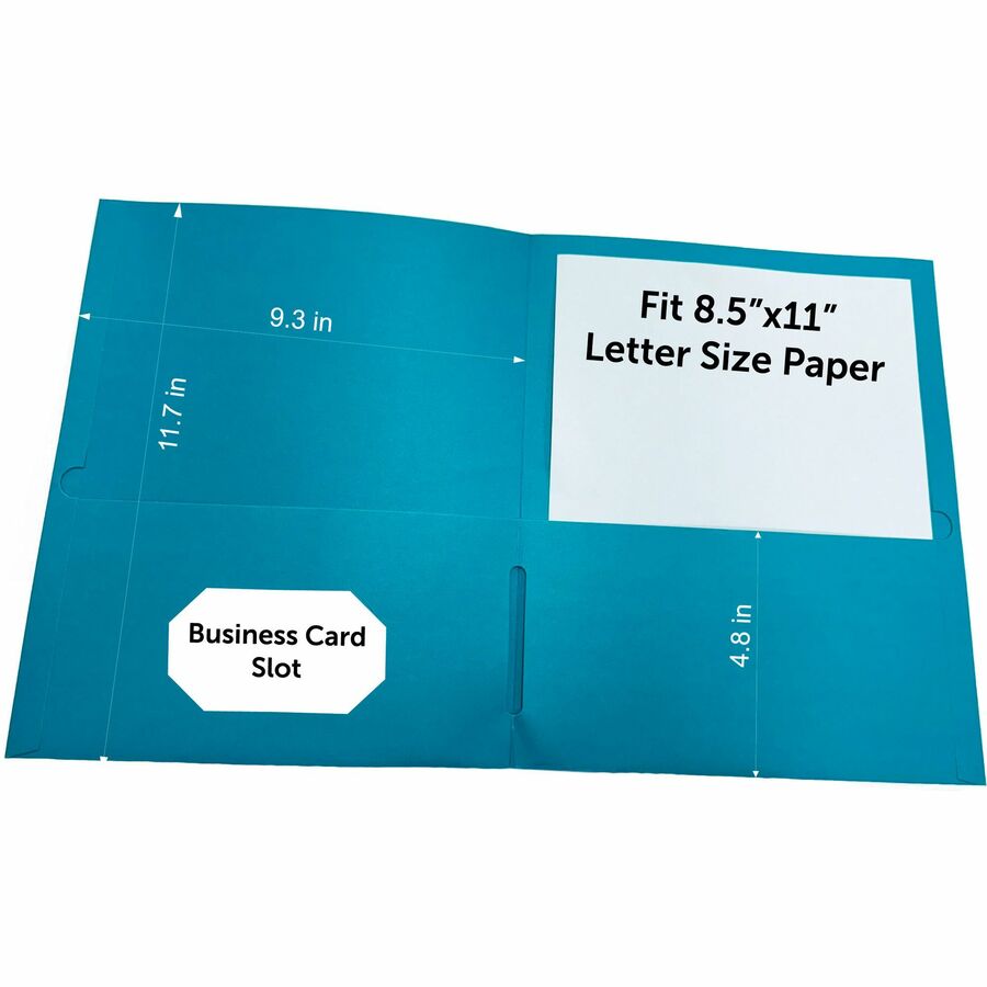 8-1/2x11 Double Pocket Portfolio
