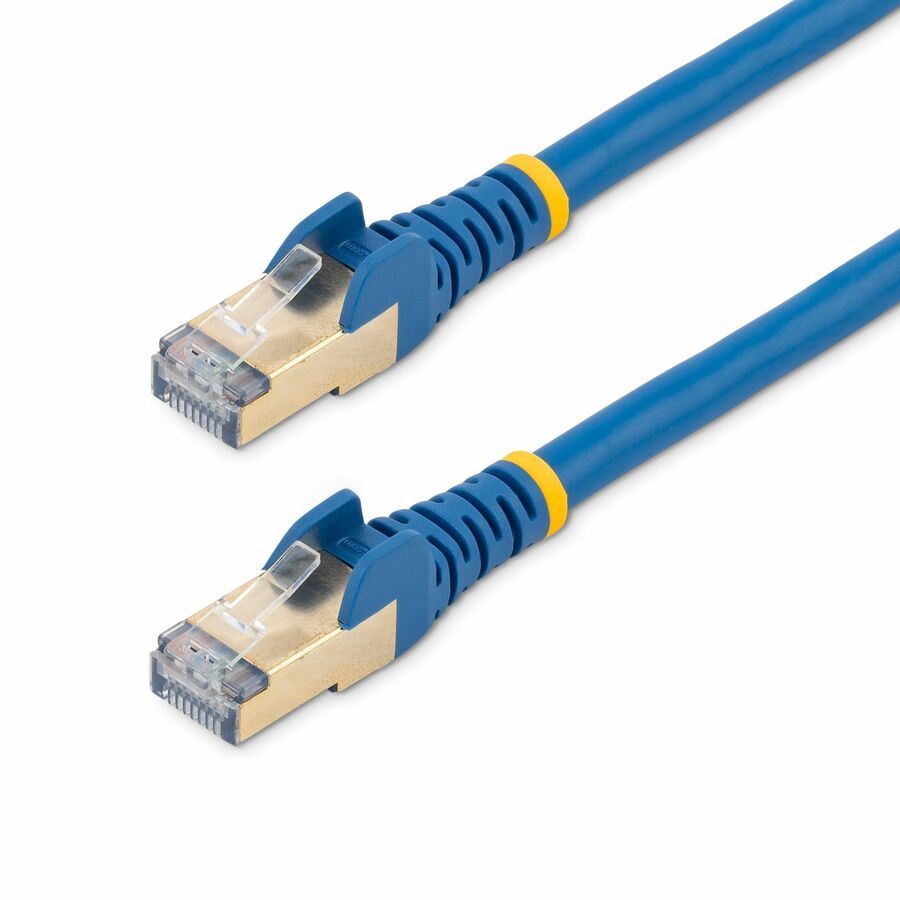 Cat6a Ethernet Patch Cable - Shielded (STP) - 15 ft., Blue