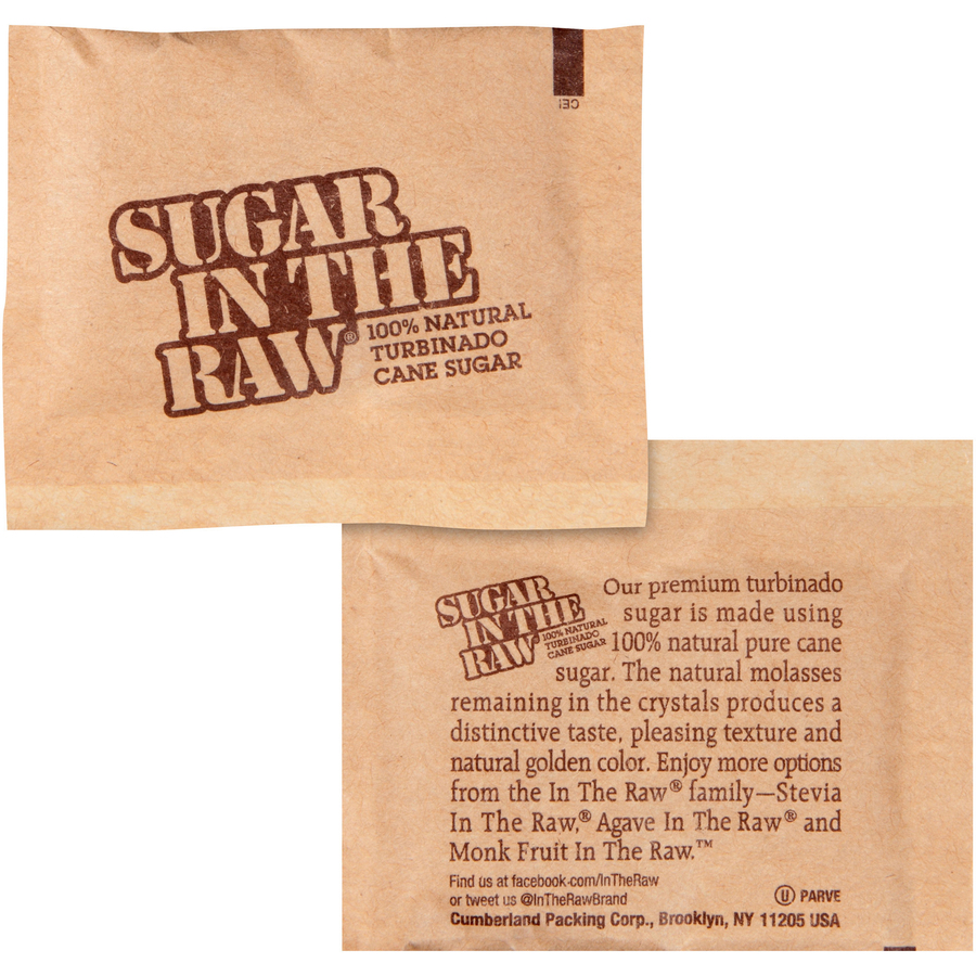 Natural Turbinado Cane Sugar Packets