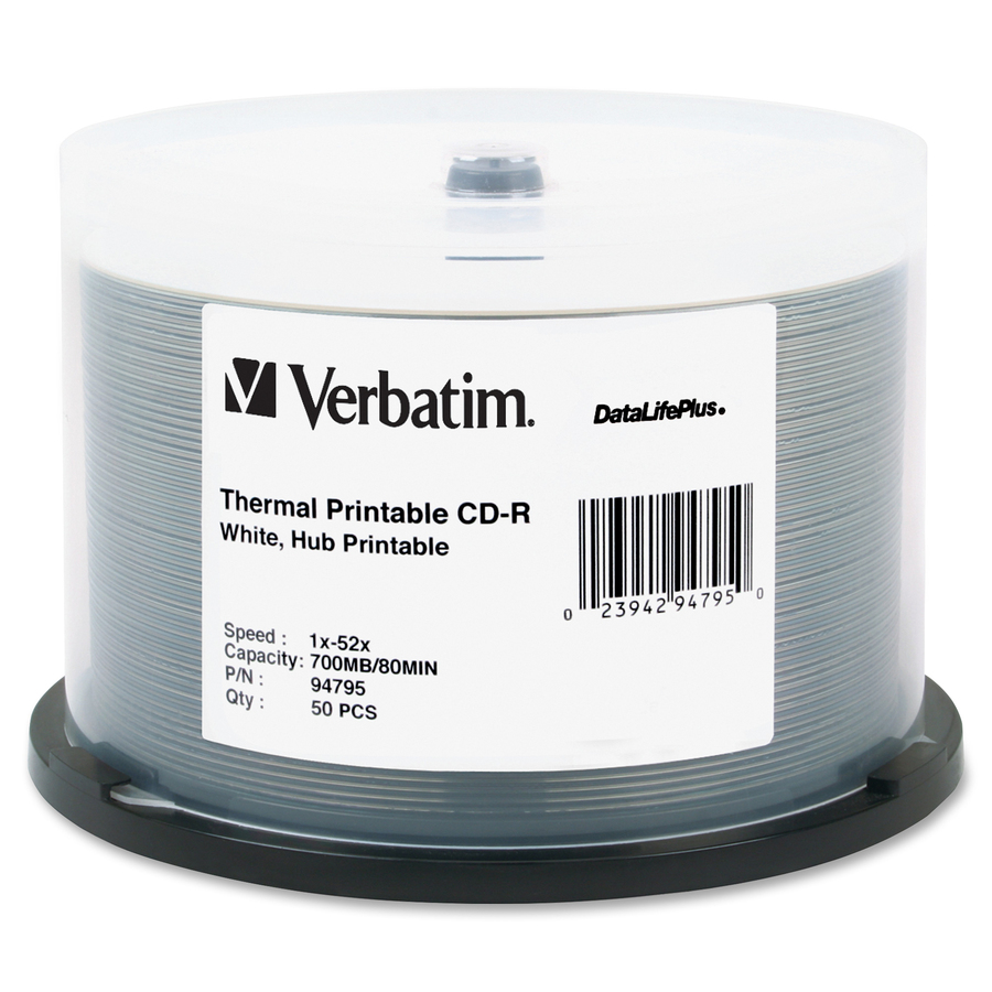 DataLife Plus White Thermal CD-R