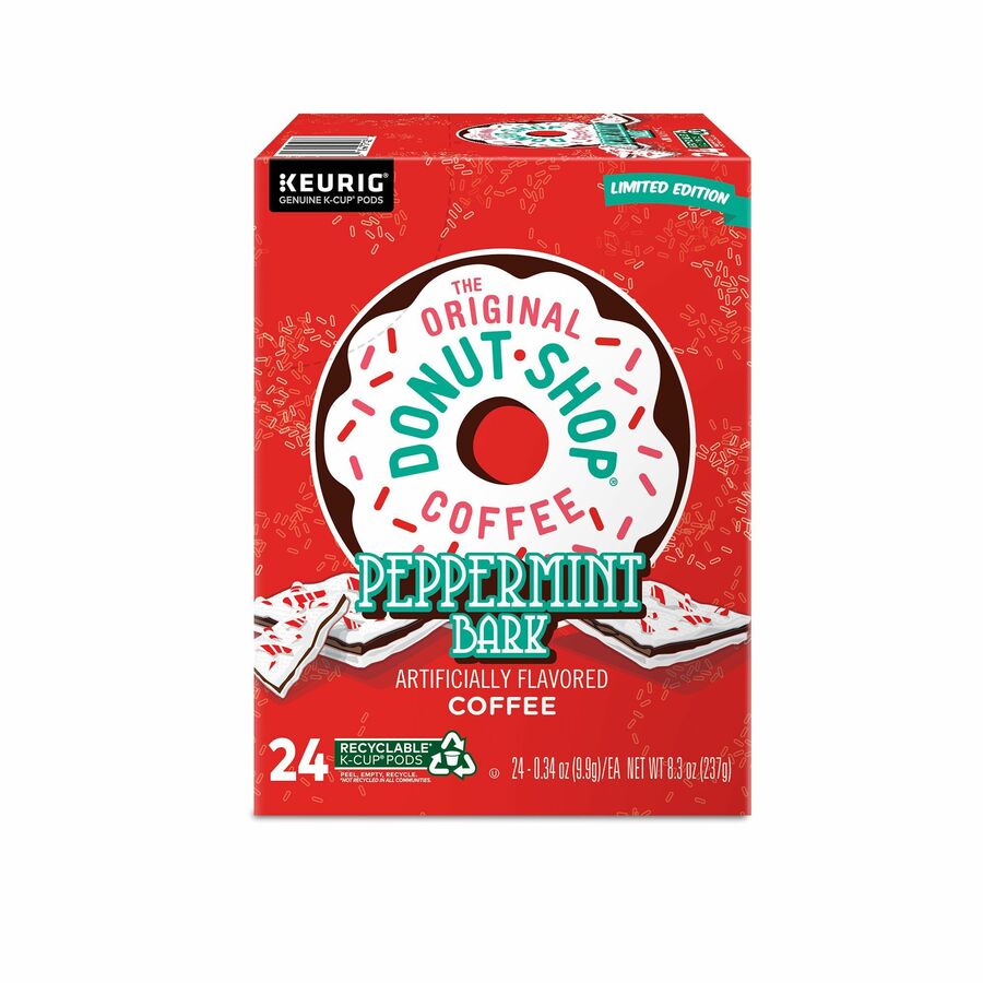 Peppermint Bark Keurig Single-Serve K-Cup Pods, Light Roast Coffee, 24 Count