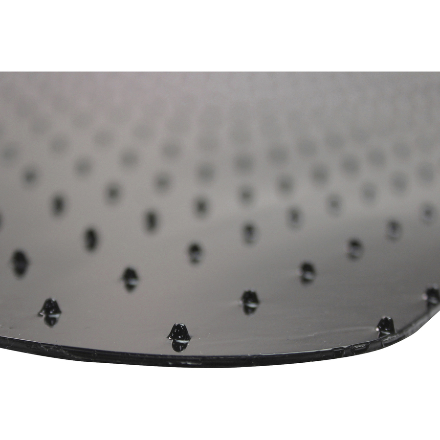 Advantagemat Black&reg; Vinyl Lipped Chair Mat for Carpets - 45" x 53"