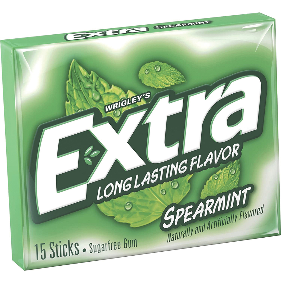 Spearmint Flavored Chewing Gum