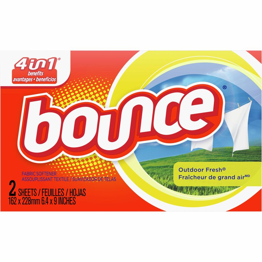 Outdoor Fresh Fabric Softener Dryer Sheets
