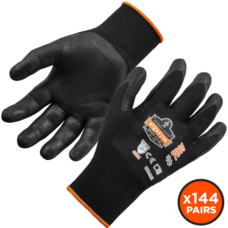 ProFlex 7001 Abrasion-Resistant Nitrile-Coated Gloves - DSX