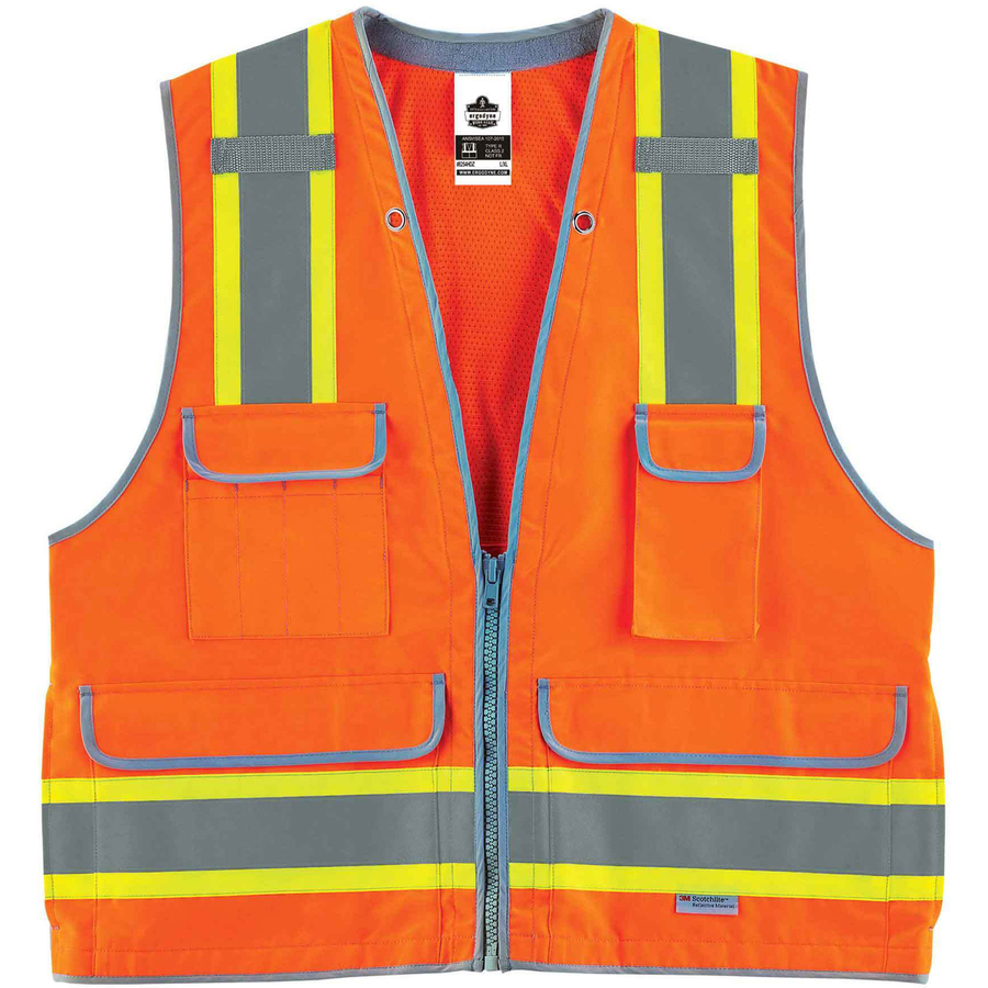 8254HDZ Type R Class 2 Heavy-Duty Surveyors Vest