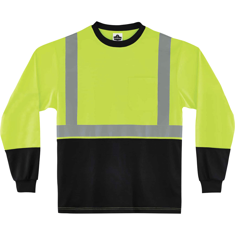 8281BK Type R Class 2 Front Long Sleeve T-Shirt