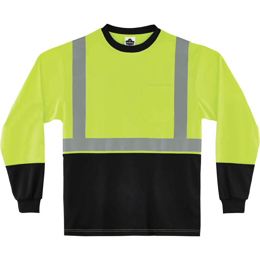 8281BK Type R Class 2 Front Long Sleeve T-Shirt
