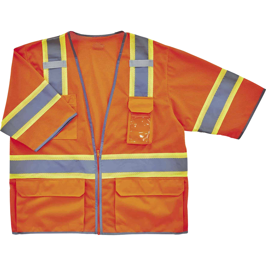 8346Z Two-Tone Hi-Vis Class 3 Surveyor Vest