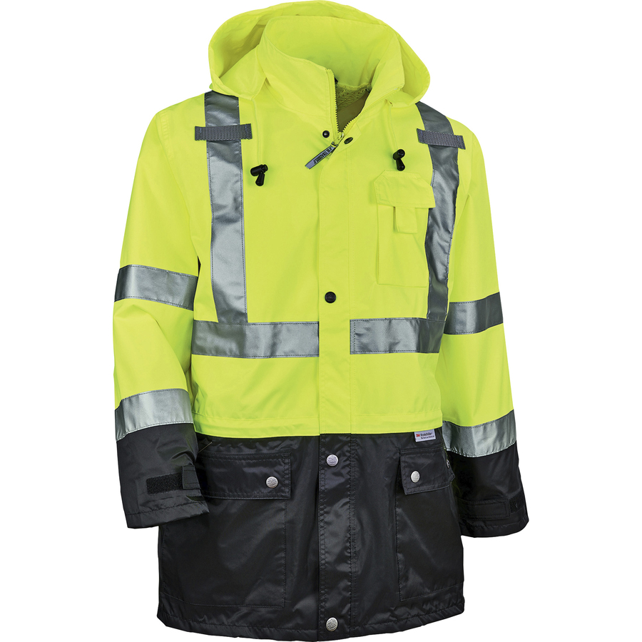 8365BK Type R Class 3 Front Rain Jacket