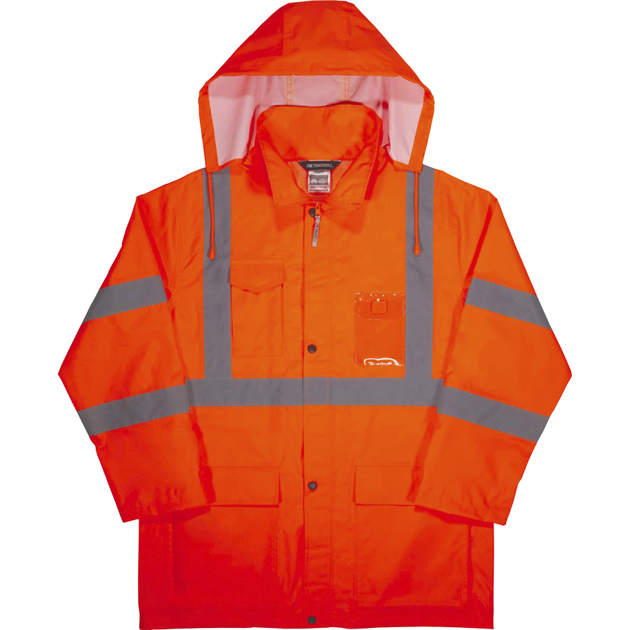 8366 Lightweight Hi-Vis Rain Jacket - Type R, Class 3